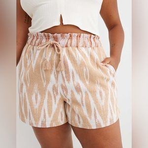 🌻🚨🆕FINAL PRICE🚨AERIE Jacquard High Waisted Short-Size S-M